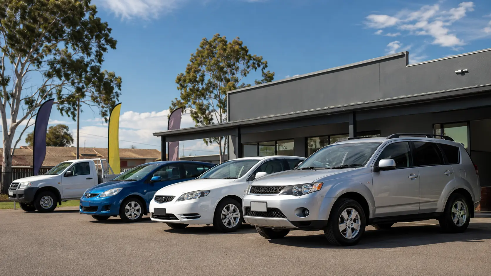 Mixed selection of quality used cars at an independent Victorian dealership